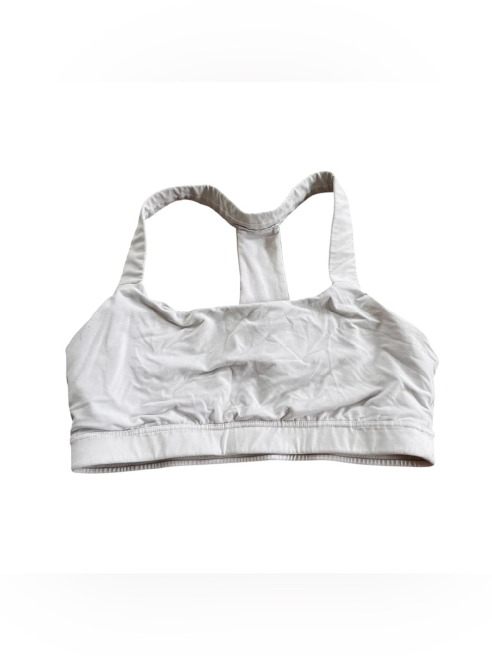 Gapfit White Sports Bra Size M Women